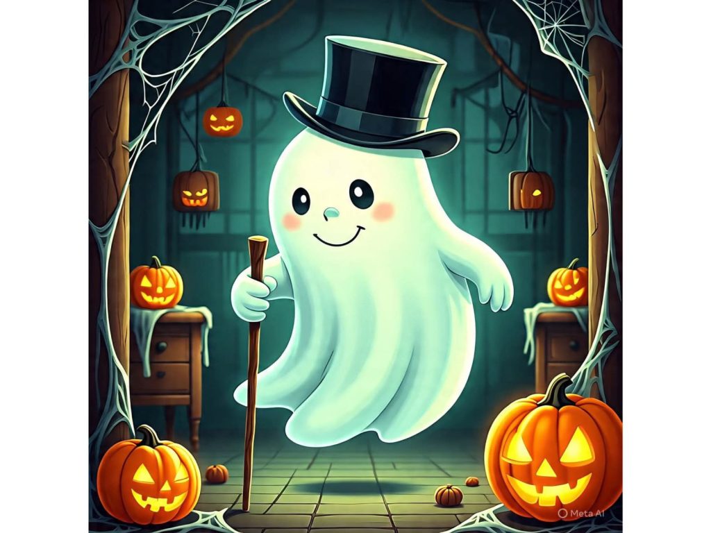 Chucky the Friendly Ghost, A Halloween Ghost Story for Kids