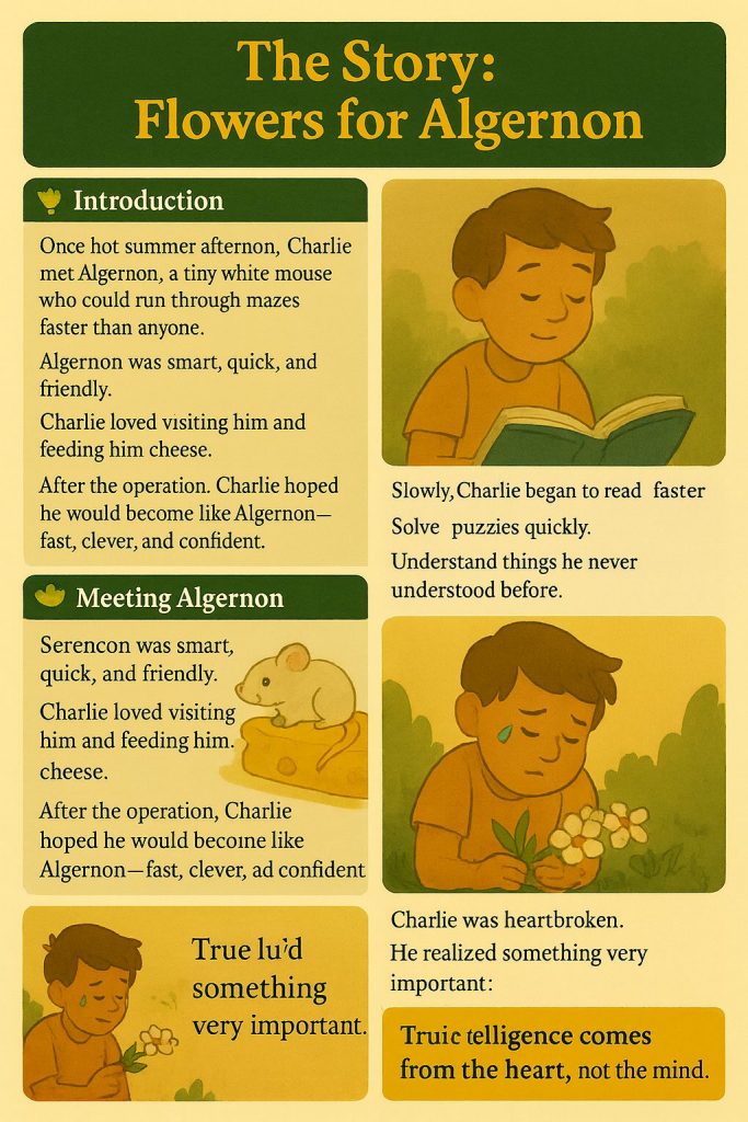 Flowers for Algernon classic sci-fi story