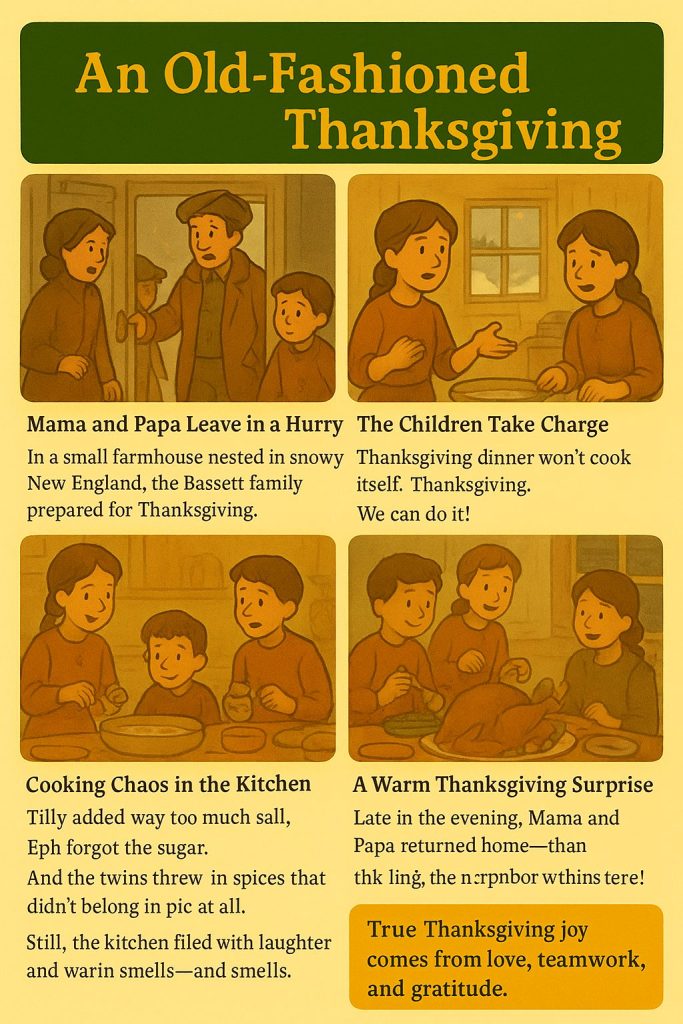 Thanksgiving short stories for kids summary