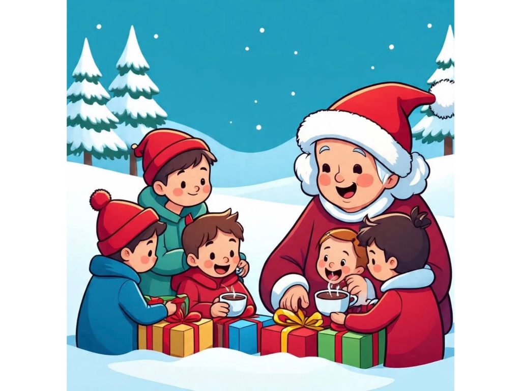 A Christmas Memory Story for kids