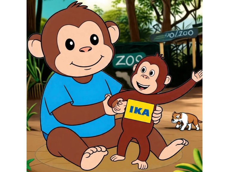 viral monkey story for kids