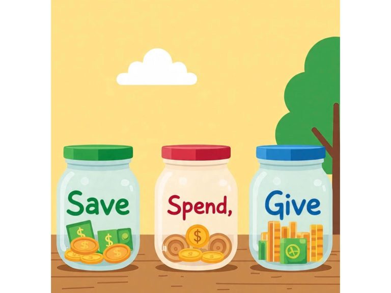 The Three Jars, A Financial Planning Story for Kids