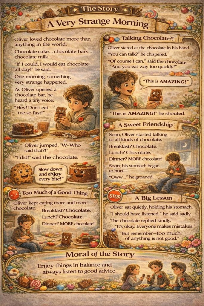 The Boy Who Could Talk to Chocolate