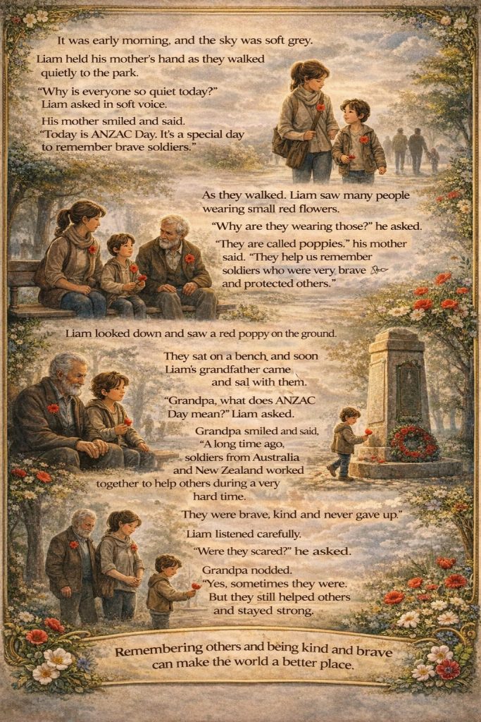 The Little Poppy, An ANZAC Day Story for Kids