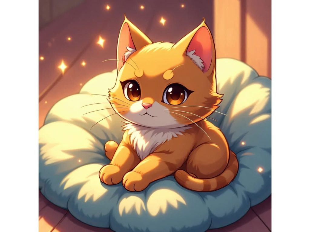 The Golden Cat Bedtime Story for Kids