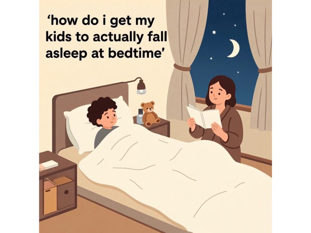 How Do I Get My Kids to Actually Fall Asleep at Bedtime?
