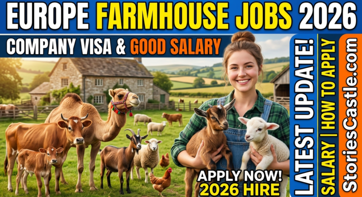 `Europe Farmhouse Jobs Hiring 2026 Germany Italy Poland Work Visa - StoriesCastle.com